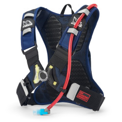 USWE CAMEL BAG MOTO HYDRO 3 FACTORY BLUE KOLOR NIEBIESKI MOTO/ROWER POJEMNOŚĆ 2L PŁYN (3L PLECAK + 2L PŁYN) ZASTĘPUJE 2033439