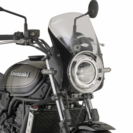 GIVI SZYBA PRZEŹROCZYSTA 26 x 37 cm (H x W) - KAWASAKI Z 650 RS (22   25) (POTRZEBNE MOCOWANIE )