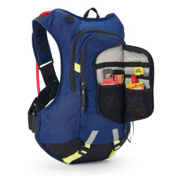 USWE CAMEL BAG MOTO HYDRO 12 FACTORY BLUE KOLOR NIEBIESKI/CZARNY/ŻÓŁTY MOTO/ROWER POJEMNOŚĆ 3 LITRY PŁYN (12 L PLECAK+3L PŁYN) Z