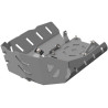 CROSSPRO PROMOCJA OSŁONA SILNIKA ALUMINIOWA BENELLI TRK 702 / 702 X '23-'24 KOLOR CZARNY (KOMPATYBILNA Z STOPKĄ CENTRALNĄ MOTOCY