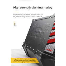 LOBOO PIKE Kufry boczne srebrne 35+35L (10.5.01351.006.21)