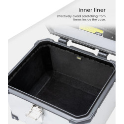 LOBOO PIKE Kufry boczne srebrne 35+35L (10.5.01351.006.21)