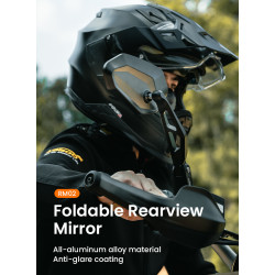 LOBOO Składane lusterka wsteczne czarne (para) (10.1.11001.011.11)