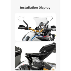 LOBOO Składane lusterka wsteczne czarne (para) (10.1.11001.011.11)