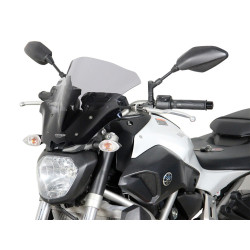 Szyba motocyklowa MRA YAMAHA MT-07 RM04 2014-2017, forma NRM, czarna