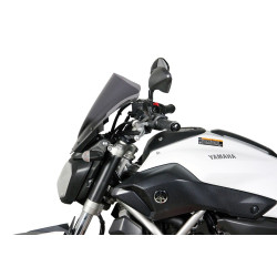 Szyba motocyklowa MRA YAMAHA MT-07 RM04 2014-2017, forma NRM, czarna
