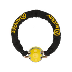 AUVRAY zestaw kotwa podłogowa podwójna 14mm + łańcuch - długość 100cm, średnica 13,5mm (klasa S.R.A.)