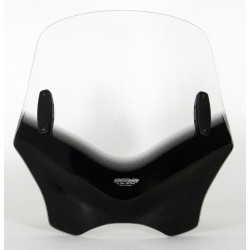 Uniwersalna szyba do motocykli bez owiewek MRA, forma VFSC, przyciemniana