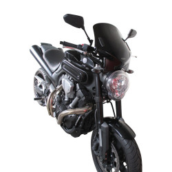 Uniwersalna szyba do motocykli bez owiewek MRA, forma VFSC, przyciemniana