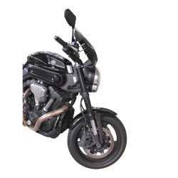 Uniwersalna szyba do motocykli bez owiewek MRA, forma VFSC, przyciemniana