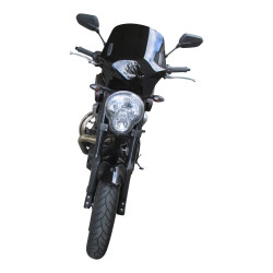 Uniwersalna szyba do motocykli bez owiewek MRA, forma VFSC, przyciemniana