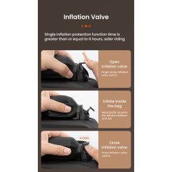 LOBOO WANDERER Wodoodporne (IPX6) torby boczne 6L (para) montowane na gmole, czarne