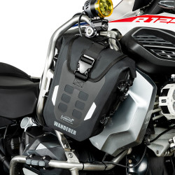 LOBOO WANDERER Wodoodporne (IPX6) torby boczne 6L (para) montowane na gmole, czarne