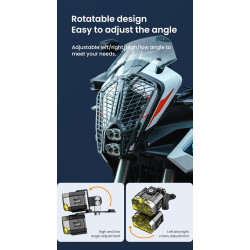 LOBOO Mocowanie świateł do KTM 1290 Super Adventure R (2022-) (10.3.10251.001.02)