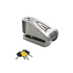 AUVRAY blokada na tarczę DK14 - stal nierdzewna, średnica bolca 14mm (klasa S.R.A. oraz ART)