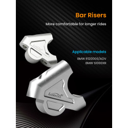 LOBOO Podwyższenie kierownicy 32mm do BMW R1200GS/ADV/S1000XR/1250ADV (10.3.02071.001.22)