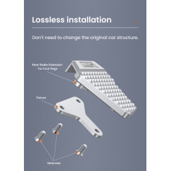 LOBOO Szerokie podnóżki do BMW G310GS, F750GS, F850GS, S1000XR, RI200GS, R1200GS, R1250GS, R1250GS Adventure, R1300GS (10.3.0401