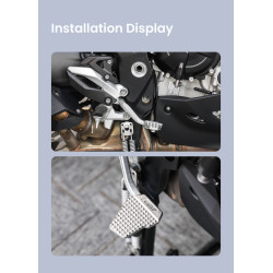 LOBOO Szerokie podnóżki do BMW G310GS, F750GS, F850GS, S1000XR, RI200GS, R1200GS, R1250GS, R1250GS Adventure, R1300GS (10.3.0401