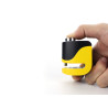 AUVRAY skuterowa blokada na tarczę z alarmem B-LOCK 06 MINI - żółto-czarna, średnica bolca 5,5mm