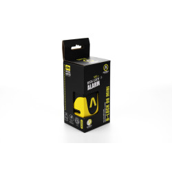 AUVRAY skuterowa blokada na tarczę z alarmem B-LOCK 06 MINI - żółto-czarna, średnica bolca 5,5mm
