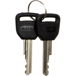 AUVRAY zapięcie U-LOCK U-ZEN (gumowa osłona pałąka) z uchwytem - 108 x 235mm