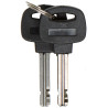 AUVRAY zapięcie U-LOCK U-ROC z linką 100cm - 180 x 245mm, średnica bolca 14mm, średnica linki 12mm