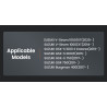 LOBOO Nakładka na stopkę boczną do SUZUKI V-Strom 1050/XT, V-Strom 1000/XT, SUZUKI GSX-S 1000F, SUZUKI GSX-S 750, SUZUKI GSR 750
