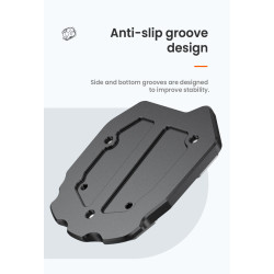 LOBOO Nakładka na stopkę boczną do SUZUKI V-Strom 1050/XT, V-Strom 1000/XT, SUZUKI GSX-S 1000F, SUZUKI GSX-S 750, SUZUKI GSR 750