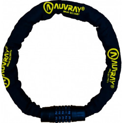 AUVRAY C.CODE łańcuch z zamkiem na szyfr - długość 120cm, średnica 8mm