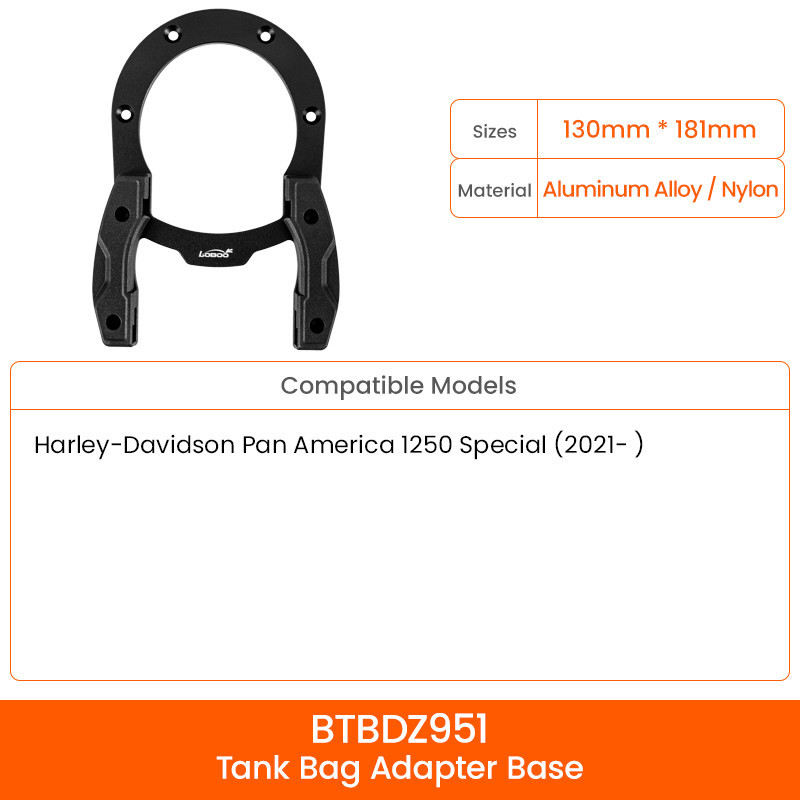 LOBOO Uchwyt Tank Bag Easy Harley-Davidson Pan America 1250 Special (2021-) (11.4.04015.023.11)