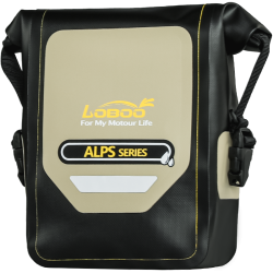 LOBOO Wodoodporna torba 5L biało-czarna