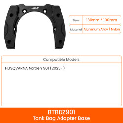 LOBOO Uchwyt Tank Bag Easy HUSQVARNA Norden 901 (2023-) (11.4.04015.022.11)