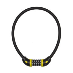 AUVRAY COMBI 65 stalowa linka z zamkiem na szyfr - długość 65cm, średnica 12mm