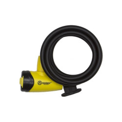 AUVRAY CITY linka spiralna z zamkiem i uchwytem - długość 150cm, średnica 8mm