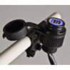 Podwójne gniazdo USB do motocykli 12-24V, do kierownicy 22 mm / 25 mm