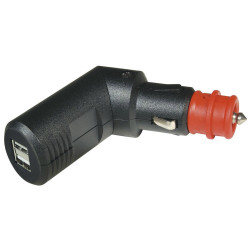 Podwójna ładowarka USB, regulowana, 12V/5V, 2 x 2,5A do gniazda zapalniczki samochodowej i motocyklowego