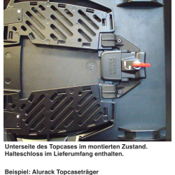 Kufer Hepco & Becker Junior Flash 55 (czarno-srebrny, 55 litrów)