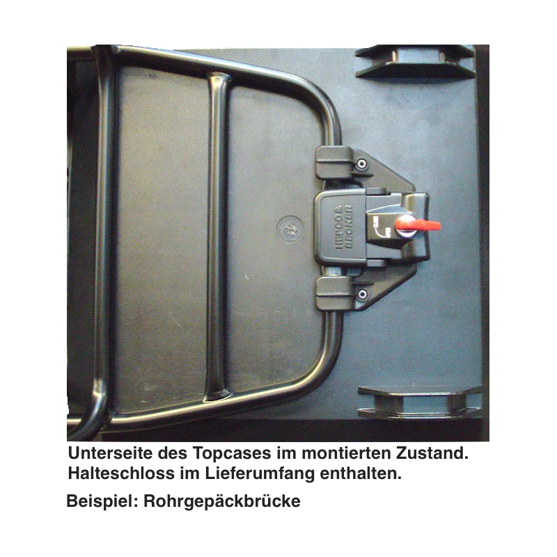 Kufer Hepco & Becker Junior Flash 55 black (czarno-czarny, 55 litrów)