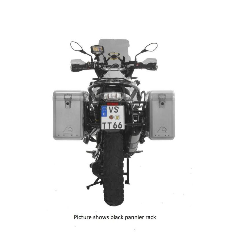 ZEGA Mundo zestaw aluminiowych kufrów bocznych do BMW R1250GS/ R1250GS Adventure/ R1200GS od 2013/ R1200GS Adventure od 2014