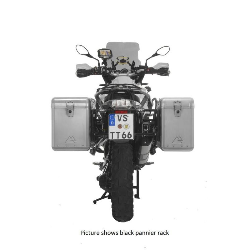 ZEGA Mundo zestaw aluminiowych kufrów bocznych do BMW R1250GS/ R1250GS Adventure/ R1200GS od 2013/ R1200GS Adventure od 2014