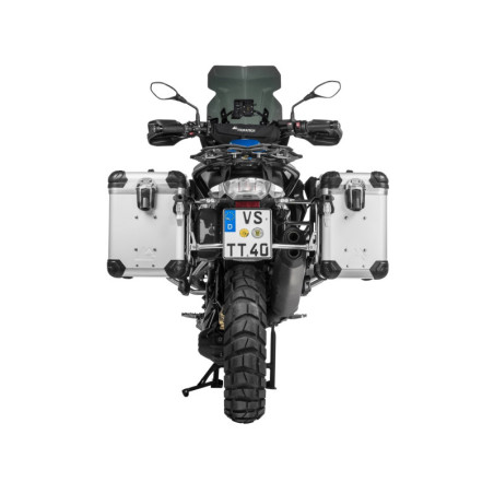 ZEGA Evo zestaw aluminiowych kufrów bocznych do BMW R1250GS/ R1250GS Adventure/ R1200GS (LC)/ R1200GS Adventure (LC)