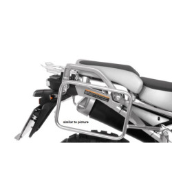 Stelaż kufrów bocznych ze stali nierdzewnej, srebrny do Yamaha XT1200Z / ZE Super Ténéré