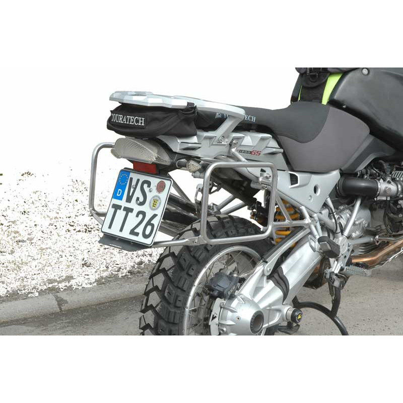 Stelaże kufrów bocznych STANDARD ze stali nierdzewnej, srebrny do BMW R1200GS do 2012/ R1200GS Adventure do 2013