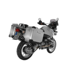 System kufrów bocznych ZEGA Pro Aluminium 38/45 l ze stelażem ze stali nierdzewnej do BMW R1150GS/R1150GS Adventure/R1100GS/R85