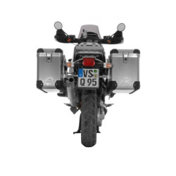 System kufrów bocznych ZEGA Pro Aluminium 38/45 l ze stelażem ze stali nierdzewnej do BMW R1150GS/R1150GS Adventure/R1100GS/R85