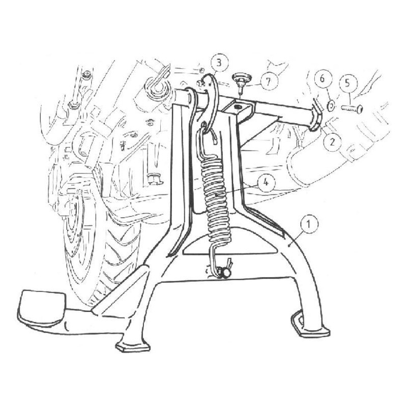 Centralka Hepco&Becker do Honda CBF 500 [2004-2007]