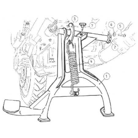 Centralka Hepco&Becker do Honda CBF 500 [2004-2007]