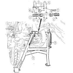 Centralka Hepco&Becker do Honda CB 600 F Hornet / S [1998-2002]