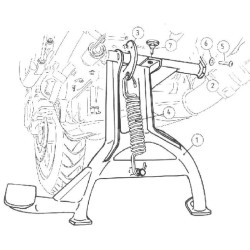 Centralka Hepco&Becker do Honda CBF 600 [2004-2007]