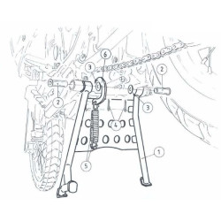 Centralka Hepco&Becker do Honda Africa Twin XRV 750 [1993-2003]